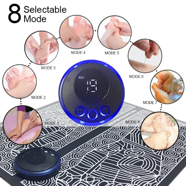 Tapis De Massage Pieds Electrique